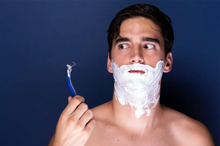 روتین پنج‌مرحله‌ای برای شیو کردن صورت